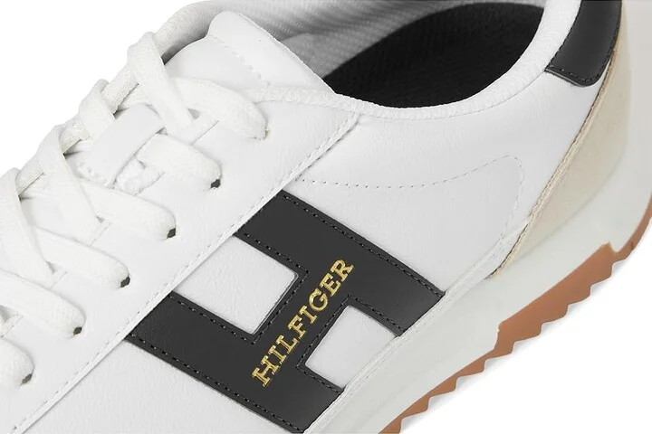 Tommy Hilfiger Ganibel Men's Shoes Ivory/White/Navy : 10.5 D - Medium, Suede - Image 7