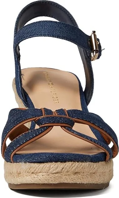 Tommy Hilfiger Gazeiy Women's Sandals Blue : 8 M, Leather/Rubber - Image 2