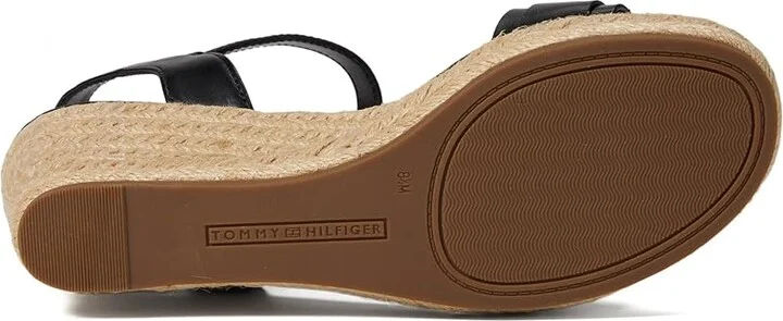 Tommy Hilfiger Genavo Women's Sandals Black : 10 M, Leather/Rubber - Image 3