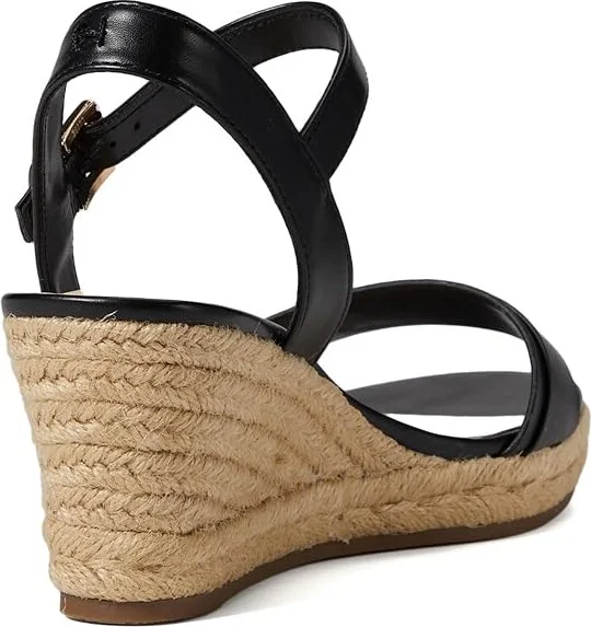 Tommy Hilfiger Genavo Women's Sandals Black : 10 M, Leather/Rubber - Image 4