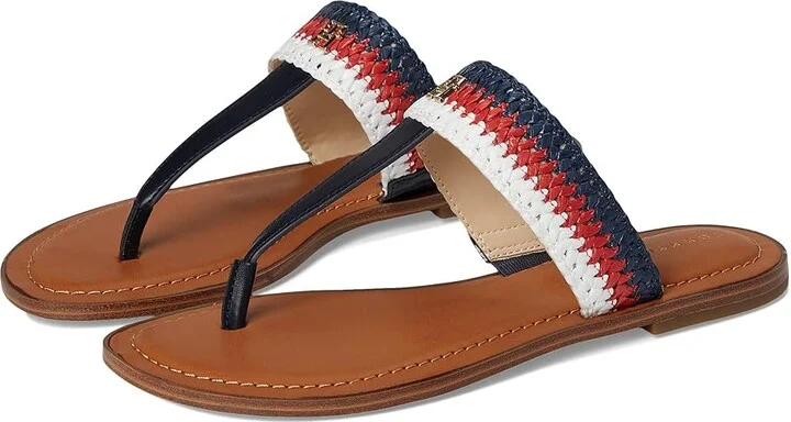 Tommy Hilfiger Gojia Women's Dress Sandals Blue : 7.5 M
