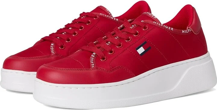 Tommy Hilfiger Grazie 2 Women's Shoes Red : 5.5 M, Synthetic/Textile