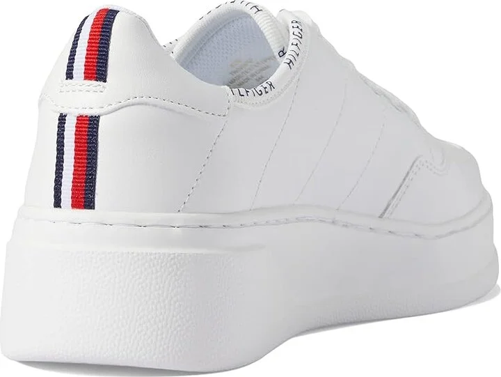 Tommy Hilfiger Grazie Women's Shoes White : 6 M, Synthetic/Textile - Image 4
