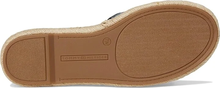 Tommy Hilfiger Hadjea Women's Dress Sandals Blue : 5.5 M, Leather - Image 3