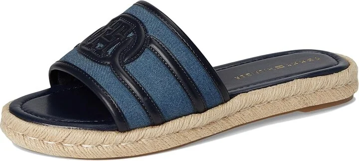 Tommy Hilfiger Hadjea Women's Dress Sandals Blue : 5.5 M, Leather - Image 5