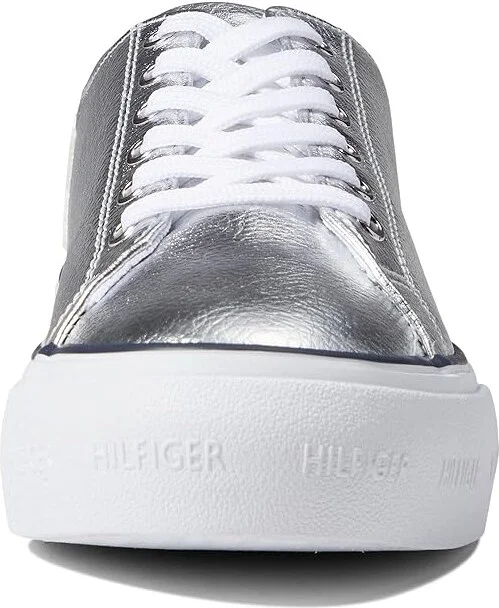 Tommy Hilfiger Helien Women's Shoes Silver : 7.5 M, Synthetic - Image 5