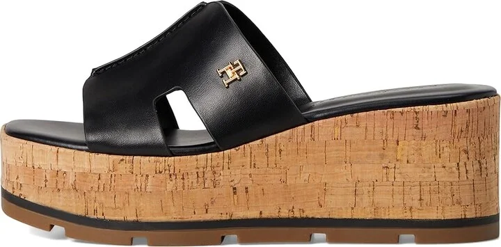 Tommy Hilfiger Heliena Women's Dress Sandals Black : 10 M, Synthetic - Image 6