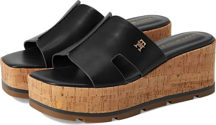 Tommy Hilfiger Heliena Women's Dress Sandals Blue : 10 M, Synthetic
