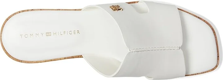 Tommy Hilfiger Heliena Women's Dress Sandals White : 7.5 M, Synthetic - Image 2