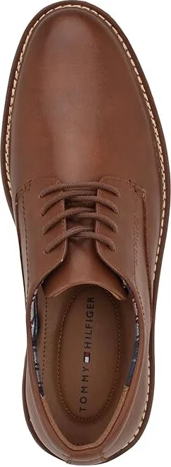 Tommy Hilfiger Hiday Men's Lace-up Boots Cognac : 12 D - Medium, Leather/Vinyl - Image 2