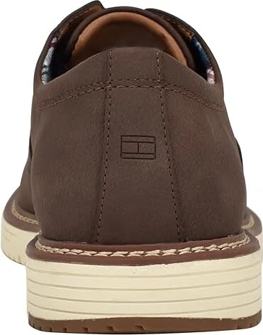 Tommy Hilfiger Hiday Men's Lace-up Boots Dark Brown : 7 D - Medium, Leather/Vinyl - Image 4