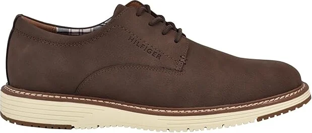 Tommy Hilfiger Hiday Men's Lace-up Boots Dark Brown : 7 D - Medium, Leather/Vinyl - Image 6