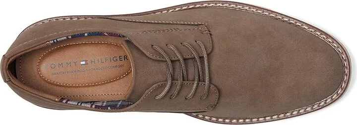 Tommy Hilfiger Hiday Men's Lace-up Boots Taupe : 10.5 D - Medium, Leather/Vinyl - Image 2