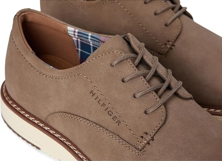 Tommy Hilfiger Hiday Men's Lace-up Boots Taupe : 10.5 D - Medium, Leather/Vinyl - Image 7