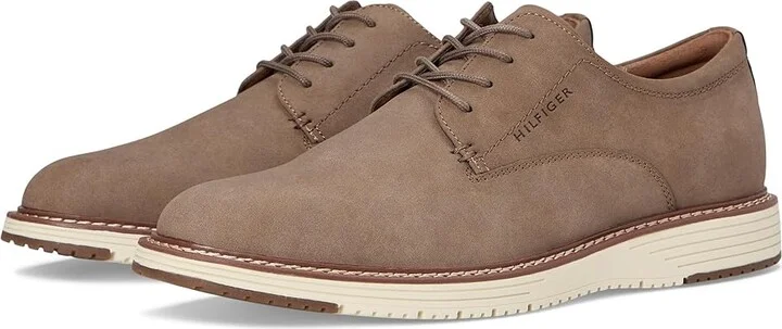 Tommy Hilfiger Hiday Men's Lace-up Boots Taupe : 10.5 D - Medium, Leather/Vinyl
