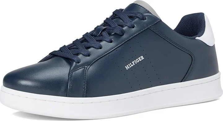 Tommy Hilfiger Jacalyn Men's Shoes Navy/White : 12 D - Medium, Leather - Image 5