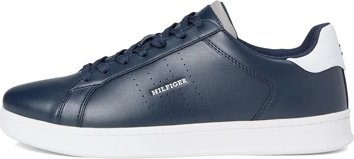 Tommy Hilfiger Jacalyn Men's Shoes Navy/White : 12 D - Medium, Leather - Image 6