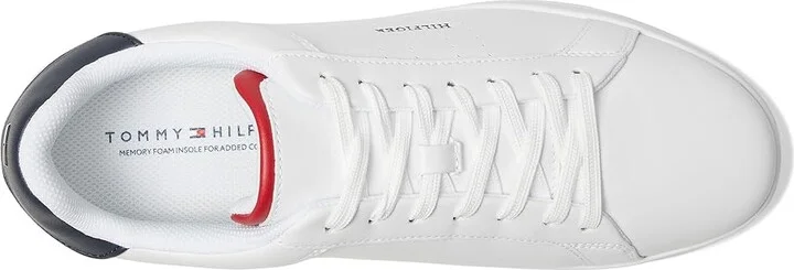 Tommy Hilfiger Jacalyn Men's Shoes White Americana : 12 D - Medium, Leather - Image 2