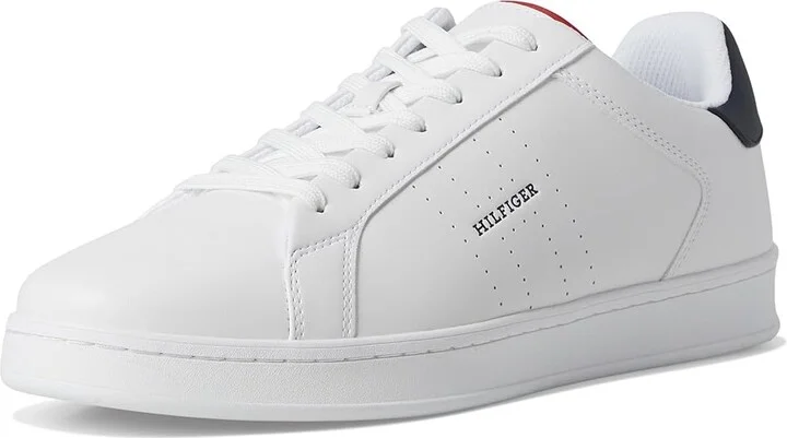 Tommy Hilfiger Jacalyn Men's Shoes White Americana : 12 D - Medium, Leather - Image 5