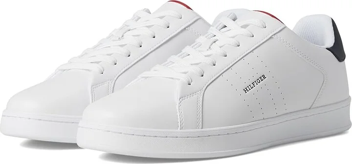 Tommy Hilfiger Jacalyn Men's Shoes White Americana : 12 D - Medium, Leather