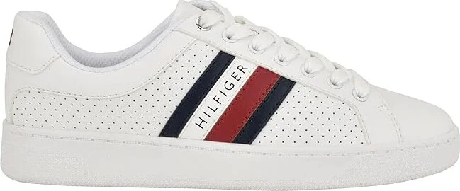 Tommy Hilfiger Jallya Women's Shoes White : 7 M, Leather - Image 5