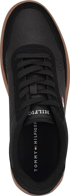 Tommy Hilfiger Jaran Men's Shoes Black : 13 M, Rubber/Suede - Image 2
