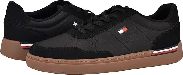 Tommy Hilfiger Jaran Men's Shoes Black : 13 M, Rubber/Suede