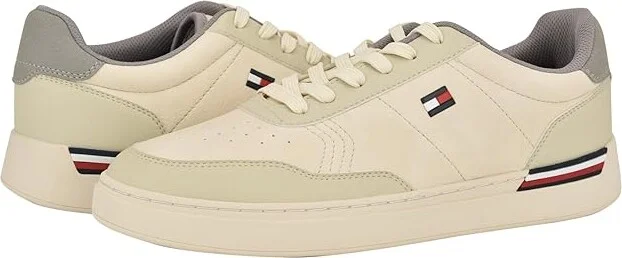 Tommy Hilfiger Jaran Men's Shoes Ivory : 9.5 M, Rubber/Suede