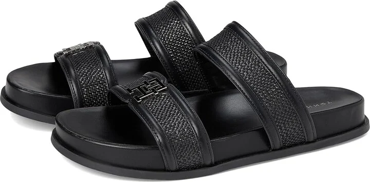 Tommy Hilfiger Jiana Women's Dress Sandals Black : 7.5 M