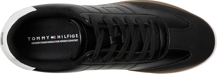 Tommy Hilfiger Jolene Men's Shoes Black : 11.5 D - Medium, Faux Leather/Suede - Image 2