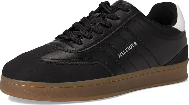 Tommy Hilfiger Jolene Men's Shoes Black : 11.5 D - Medium, Faux Leather/Suede - Image 5