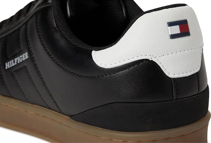 Tommy Hilfiger Jolene Men's Shoes Black : 11.5 D - Medium, Faux Leather/Suede - Image 7
