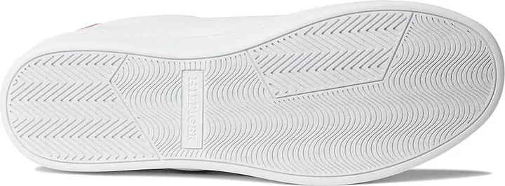 Tommy Hilfiger Jolix Men's Shoes White/Navy/Red : 11 D - Medium, Faux Leather - Image 3