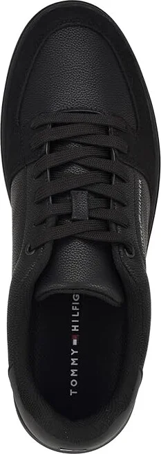 Tommy Hilfiger Jorian Men's Shoes Black/Black : 11.5 M, Leather/Rubber - Image 2