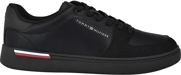 Tommy Hilfiger Jorian Men's Shoes Black/Black : 11.5 M, Leather/Rubber - Image 5