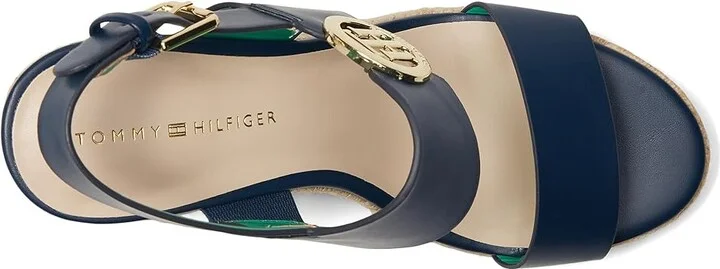 Tommy Hilfiger Kahdy Women's Wedge Shoes Dark Blue : 10 M, Rubber/Synthetic - Image 2