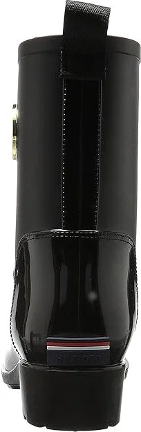 Tommy Hilfiger Kippa Women's Shoes Black Synthetic : 6 M, Rubber - Image 5
