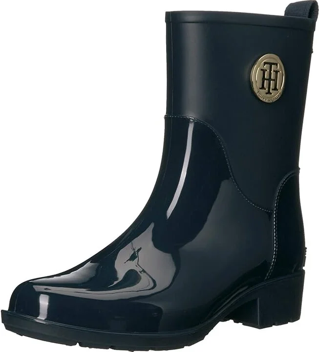 Tommy Hilfiger Kippa Women's Shoes Dark Blue : 7 M, Rubber - Image 2