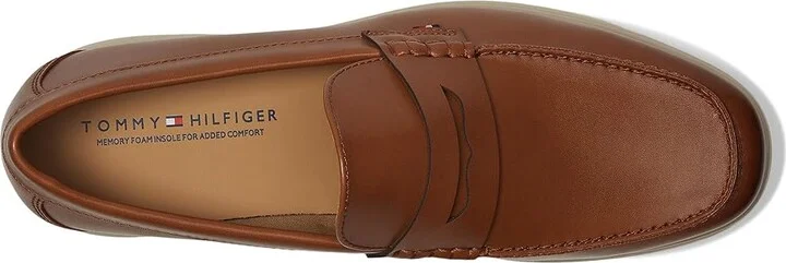 Tommy Hilfiger Ladden Men's Shoes Tan : 9.5 M, Faux Leather - Image 2