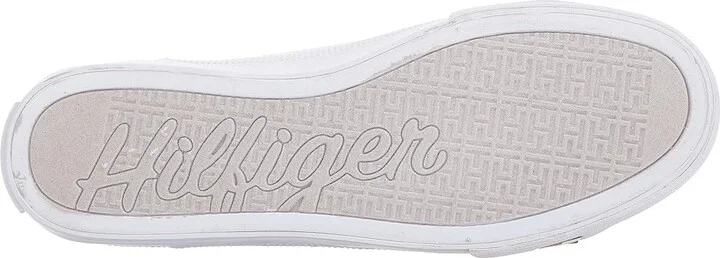 Tommy Hilfiger Laddi Women's Shoes White/Silver/Gold : 10 M, Synthetic - Image 4