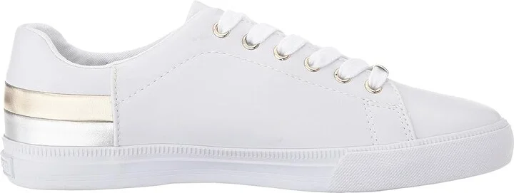 Tommy Hilfiger Laddi Women's Shoes White/Silver/Gold : 10 M, Synthetic - Image 8