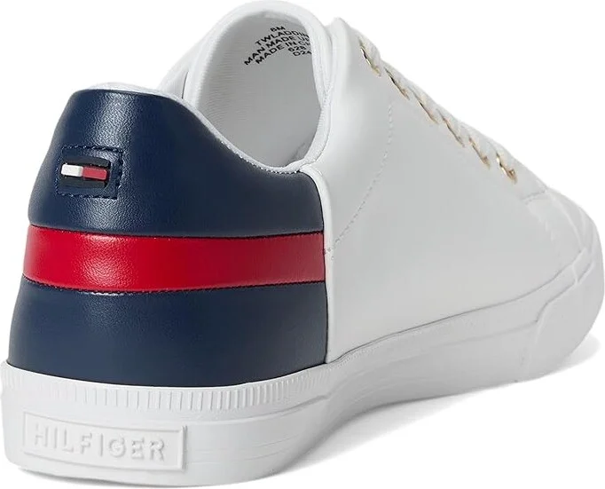 Tommy Hilfiger Laddin Women's Shoes White/Red/Deep Baltic : 6.5 M, Synthetic - Image 5