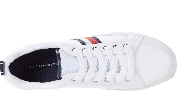Tommy Hilfiger Landon Women's Shoes White II : 7.5 M, Synthetic - Image 2
