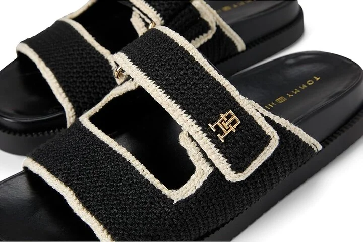 Tommy Hilfiger Landyn Women's Dress Sandals Black : 8.5 M - Image 7