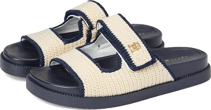 Tommy Hilfiger Landyn Women's Dress Sandals White : 5.5 M
