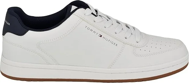 Tommy Hilfiger Lattan Men's Shoes White : 12 D - Medium, Leather - Image 5