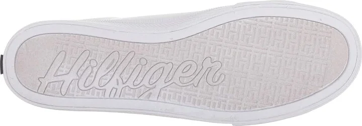 Tommy Hilfiger Lelita Women's Shoes White Leather : 6 M - Image 4