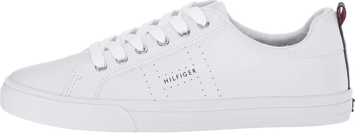Tommy Hilfiger Lelita Women's Shoes White Leather : 6 M - Image 7