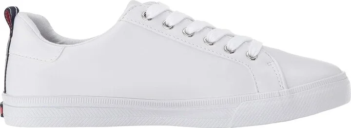 Tommy Hilfiger Lelita Women's Shoes White Leather : 6 M - Image 8