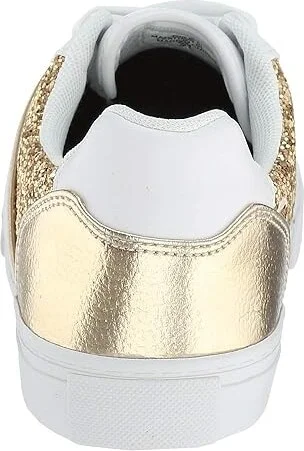 Tommy Hilfiger Lemii Women's Shoes Gold Glitter : 5.5 M, Leather - Image 5